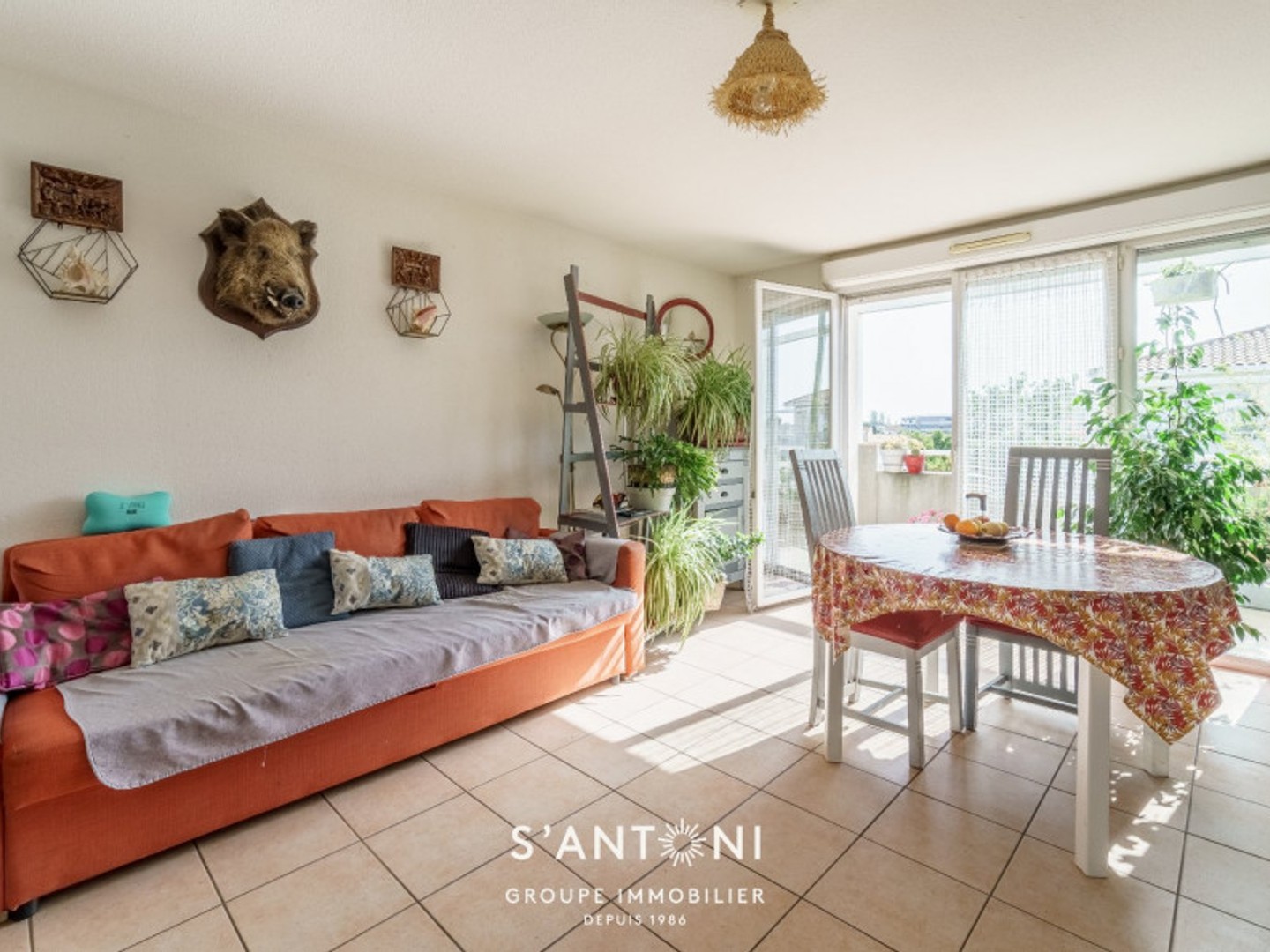 Appartement en résidence 3 pièces 58 m²