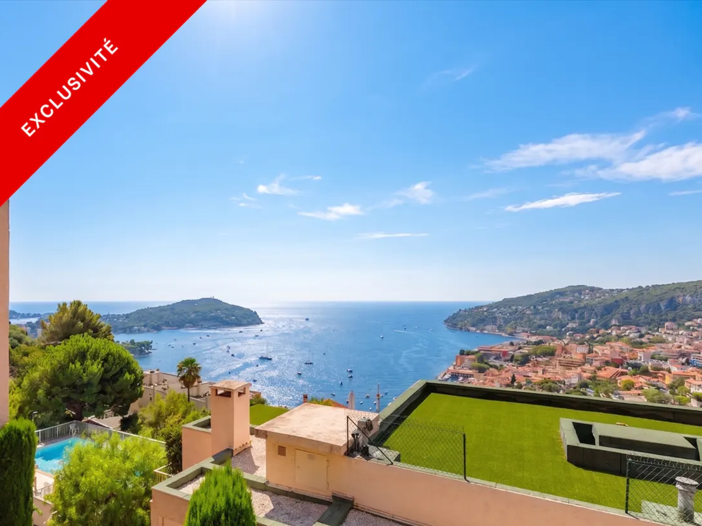 Appartement au calme avec vue mer imprenable