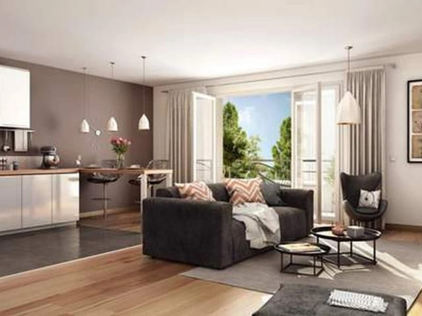Appartement 4 pièces 87 m²