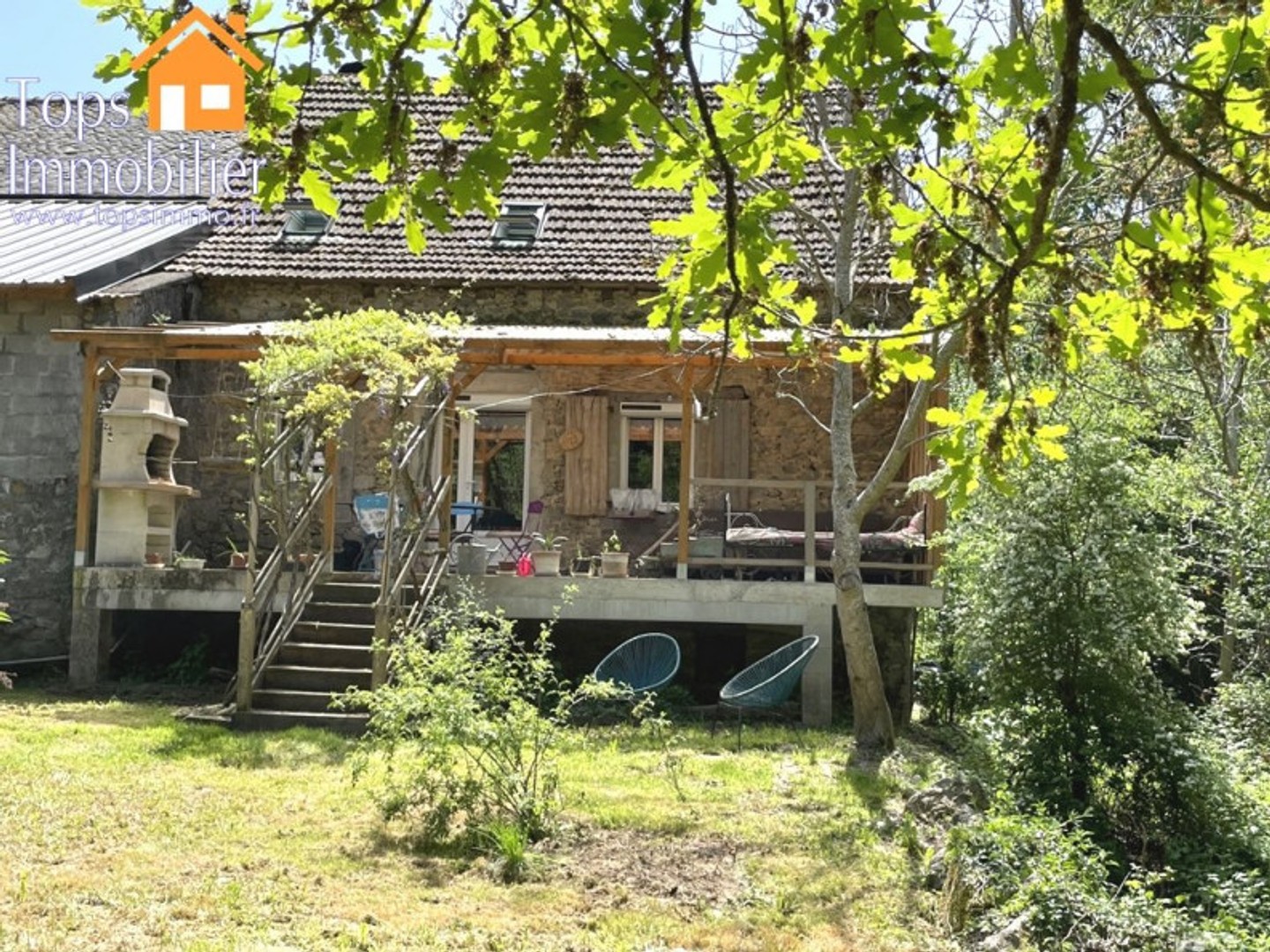 Maison à vendre - 6 pièces - 116m2 - La Salvetat-Peyralès (12440)