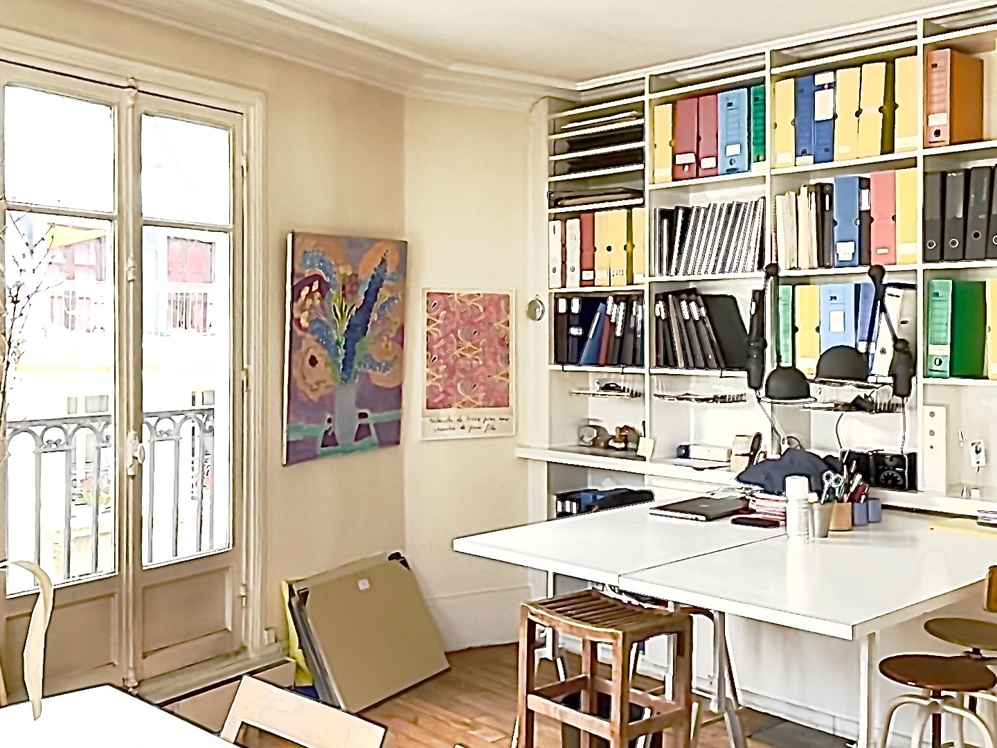 Bureaux à vendre - 3 pièces - 56m2 - Paris 4e (75004)