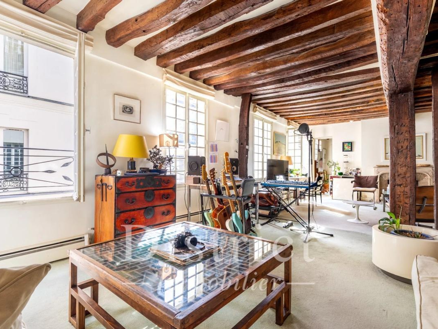 Vends t6 et plus - 113 m² - Paris 4Ème