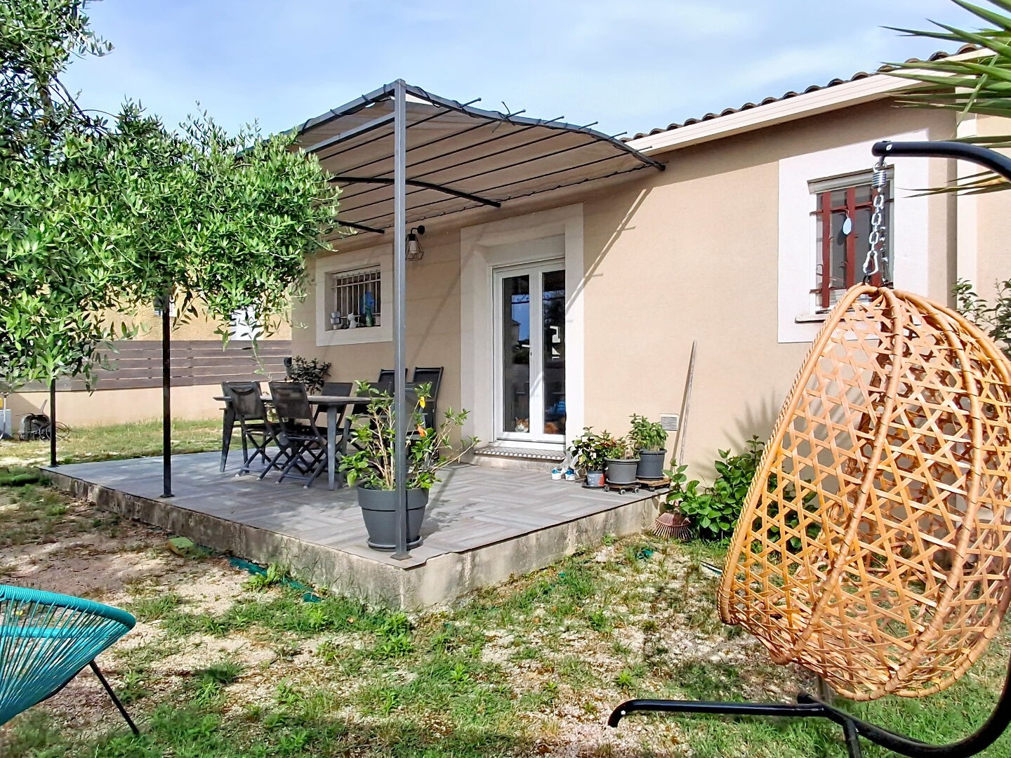 Maison à vendre - 4 pièces - 90m2 - Rochefort-Du-Gard (30650)