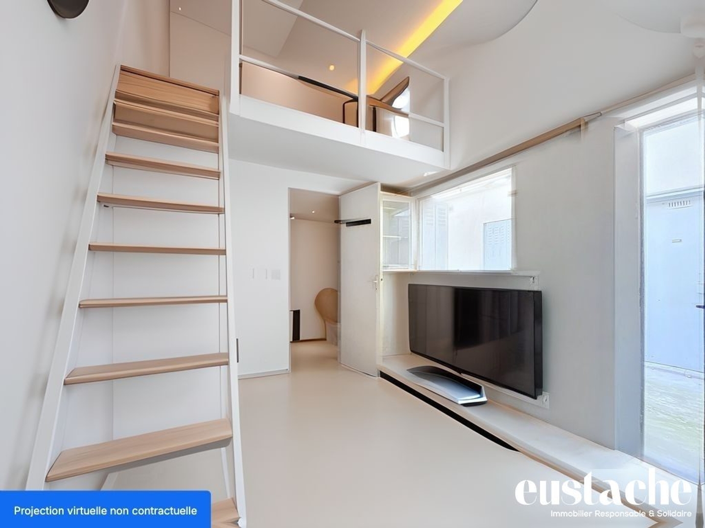 Appartement à vendre - 2 pièces - 16m2 - Paris 20e (75020)