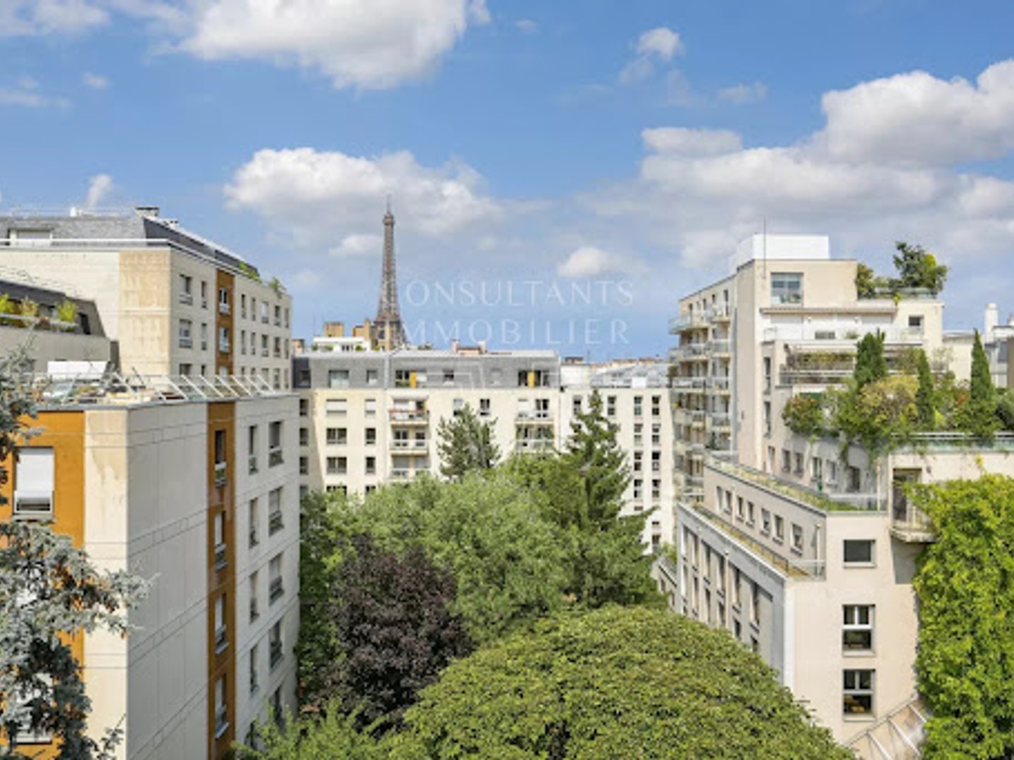 Appartement à vendre - 4 pièces - 72m2 - Paris 15e (75015)