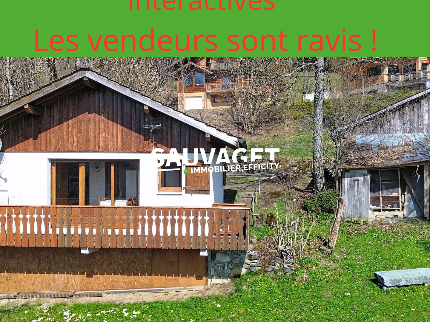 Maison à vendre - 1 pièce - 31m2 - Habère-Poche (74420)