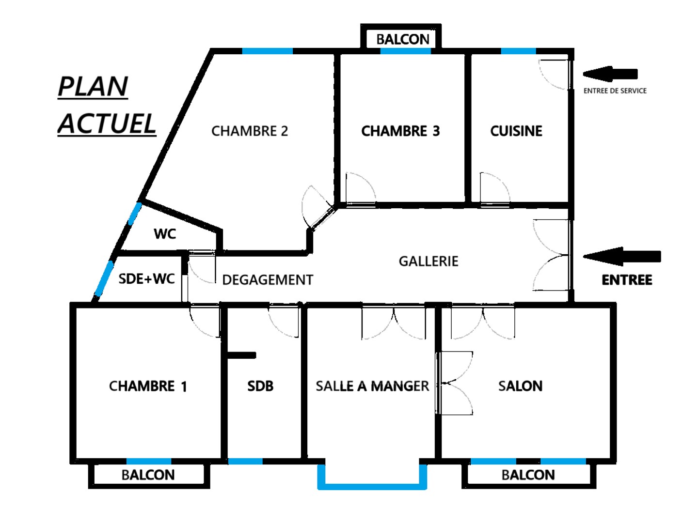 Appartement à vendre - 5 pièces - 133m2 - Saint-Cloud (92210)