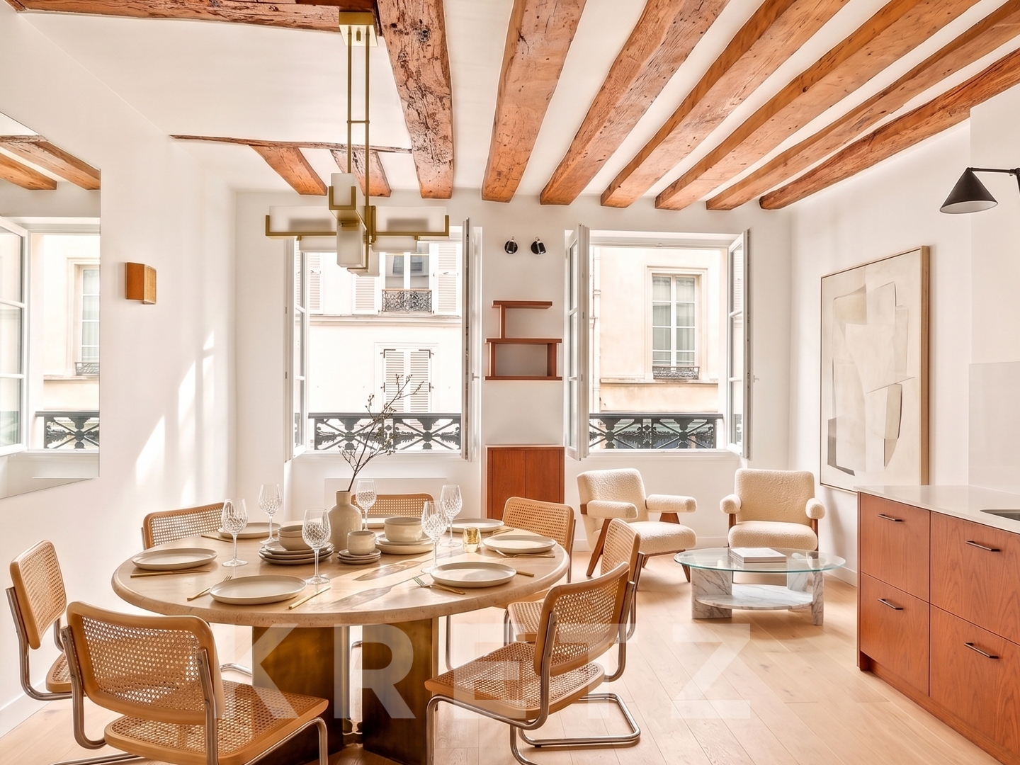 Pied à terre au coeur du Marais.