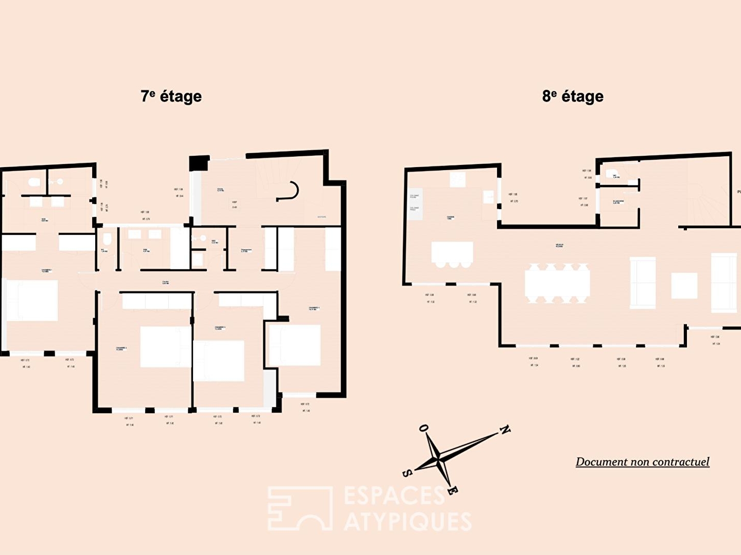Appartement à vendre - 5 pièces - 167m2 - Paris 8e (75008)