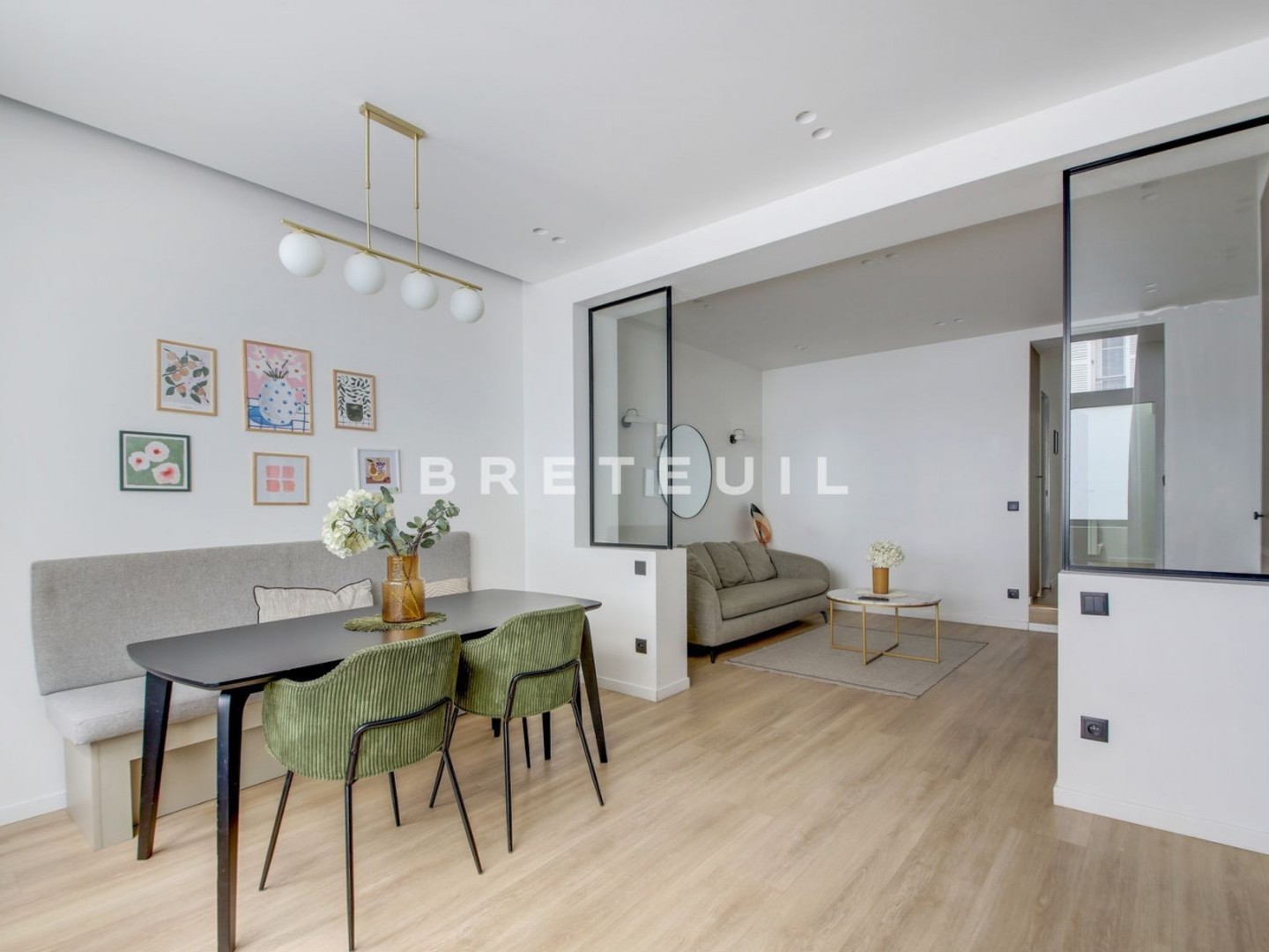 Appartement à vendre - 3 pièces - 66m2 - Paris 17e (75017)