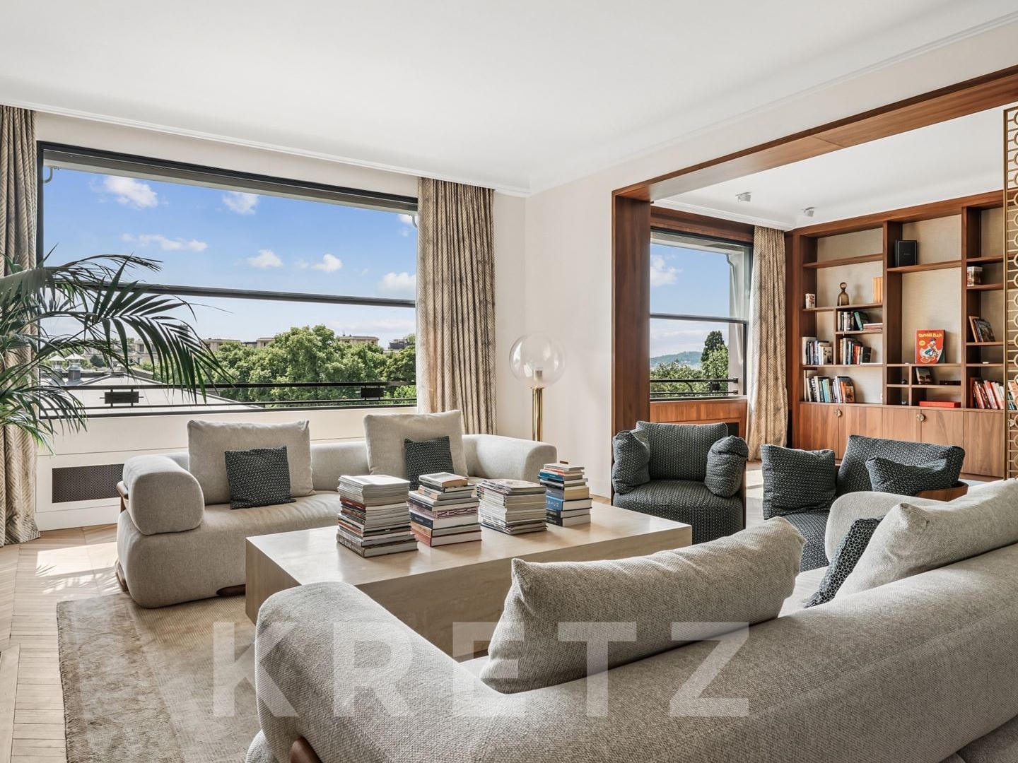 Paris XVI - Appartement de réception au coeur du quartier de l'OCDE