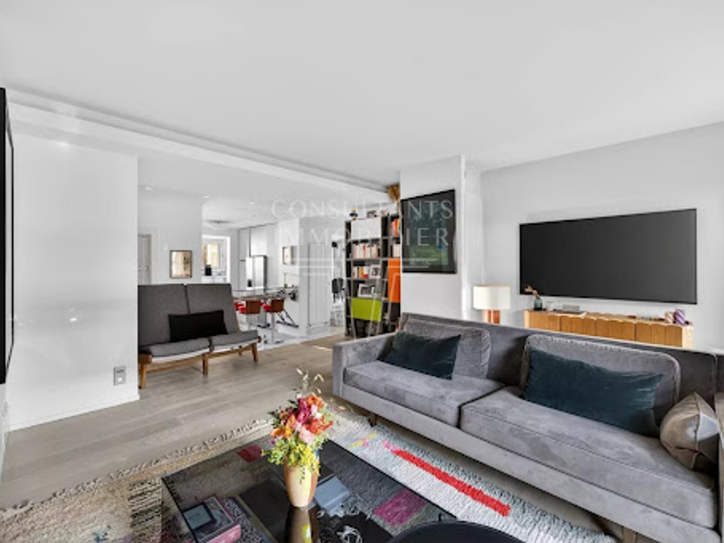 Appartement à vendre - 5 pièces - 122m2 - Paris 16e (75016)
