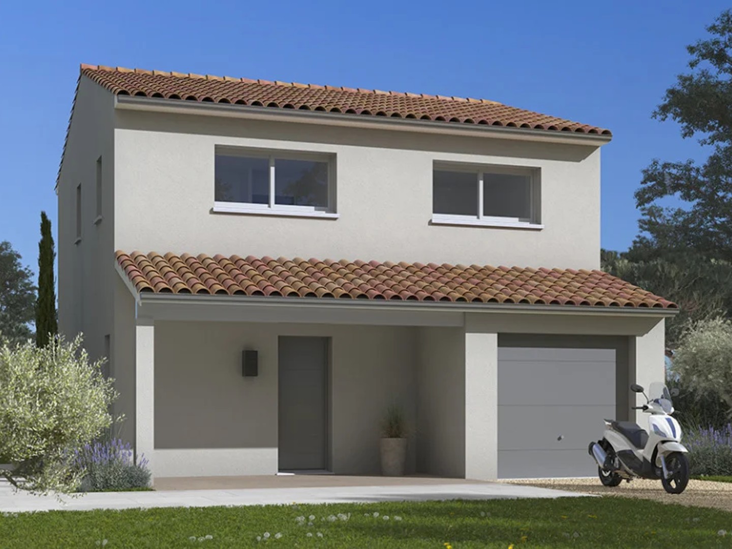 Maison à vendre - 4 pièces - 90m2 - Saint-Mathieu-De-... (34270)