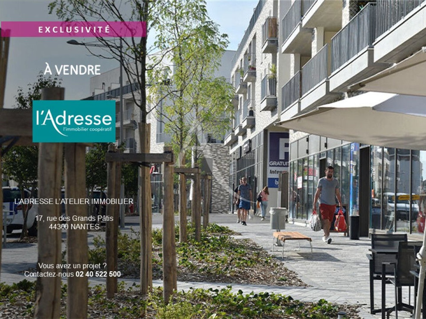 Bureaux à vendre - 74m2 - Nantes (44000)