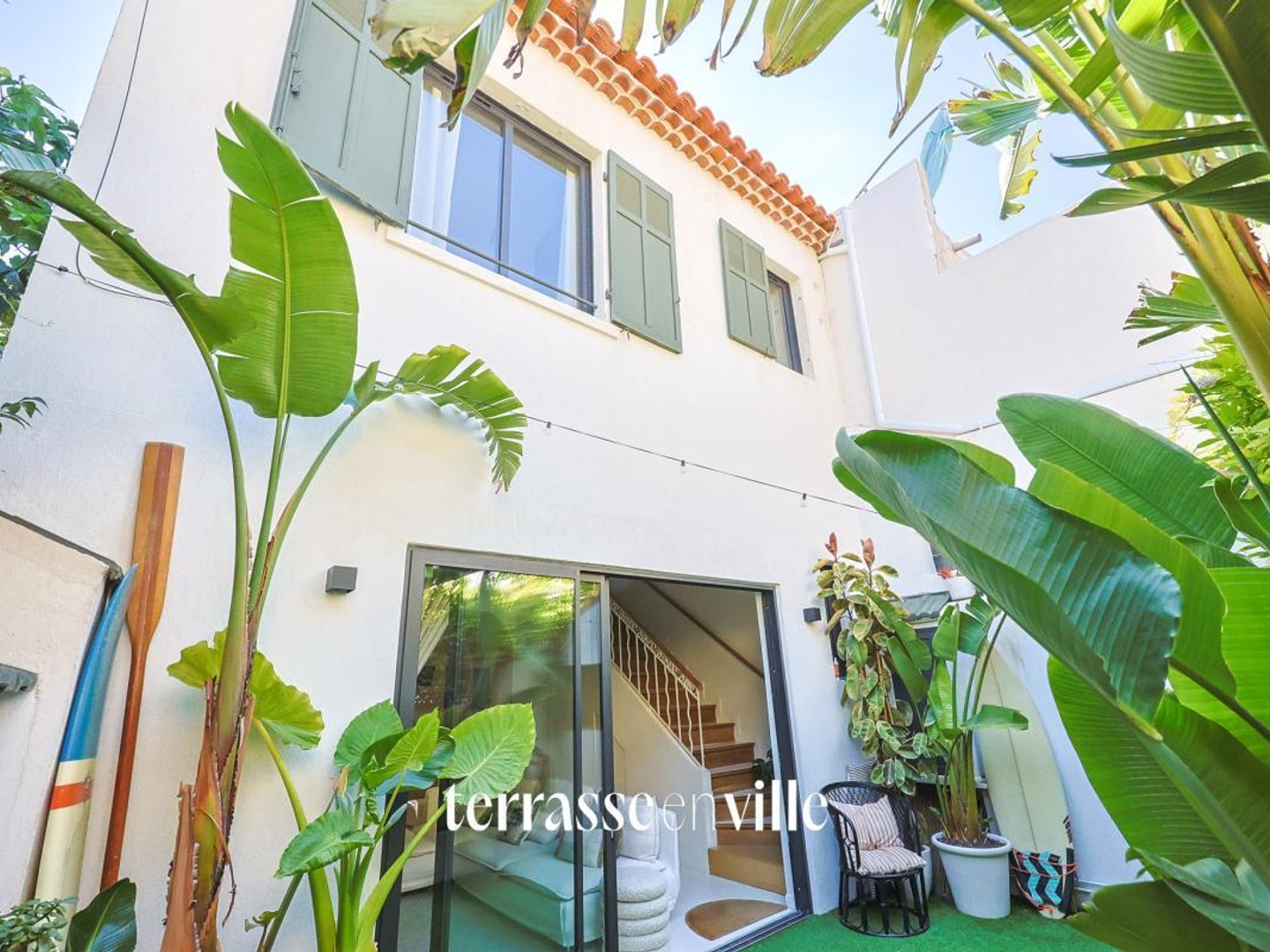 Vends maison de ville - 100 m² - 4 pièces, 3 chambres - La Ciotat 13600