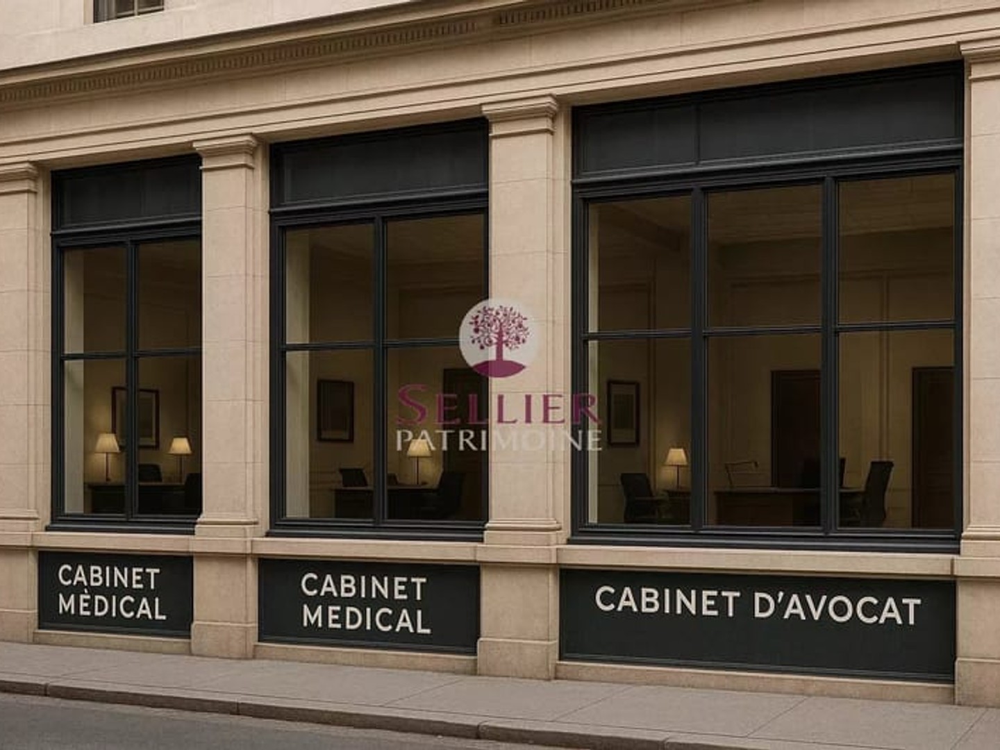 Montparnasse Local Professionnel ou Commercial - Paris 15e (74,4 m² Loi Carrez)