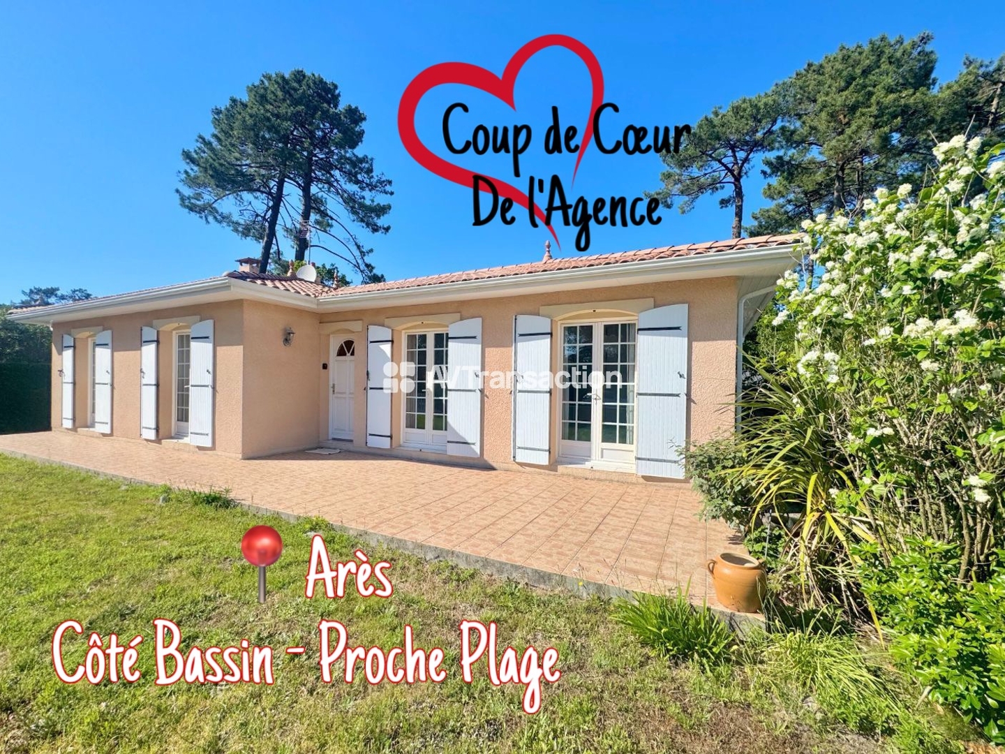 Maison à vendre - 4 pièces - 100m2 - Arès (33740)