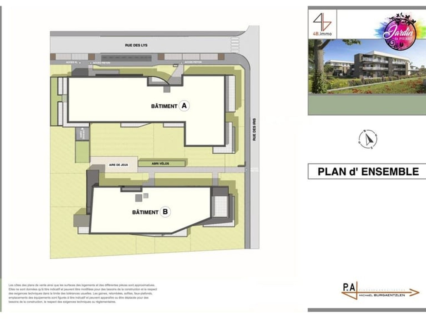 Appartement à vendre - 4 pièces - 126m2 - Colmar (68000)