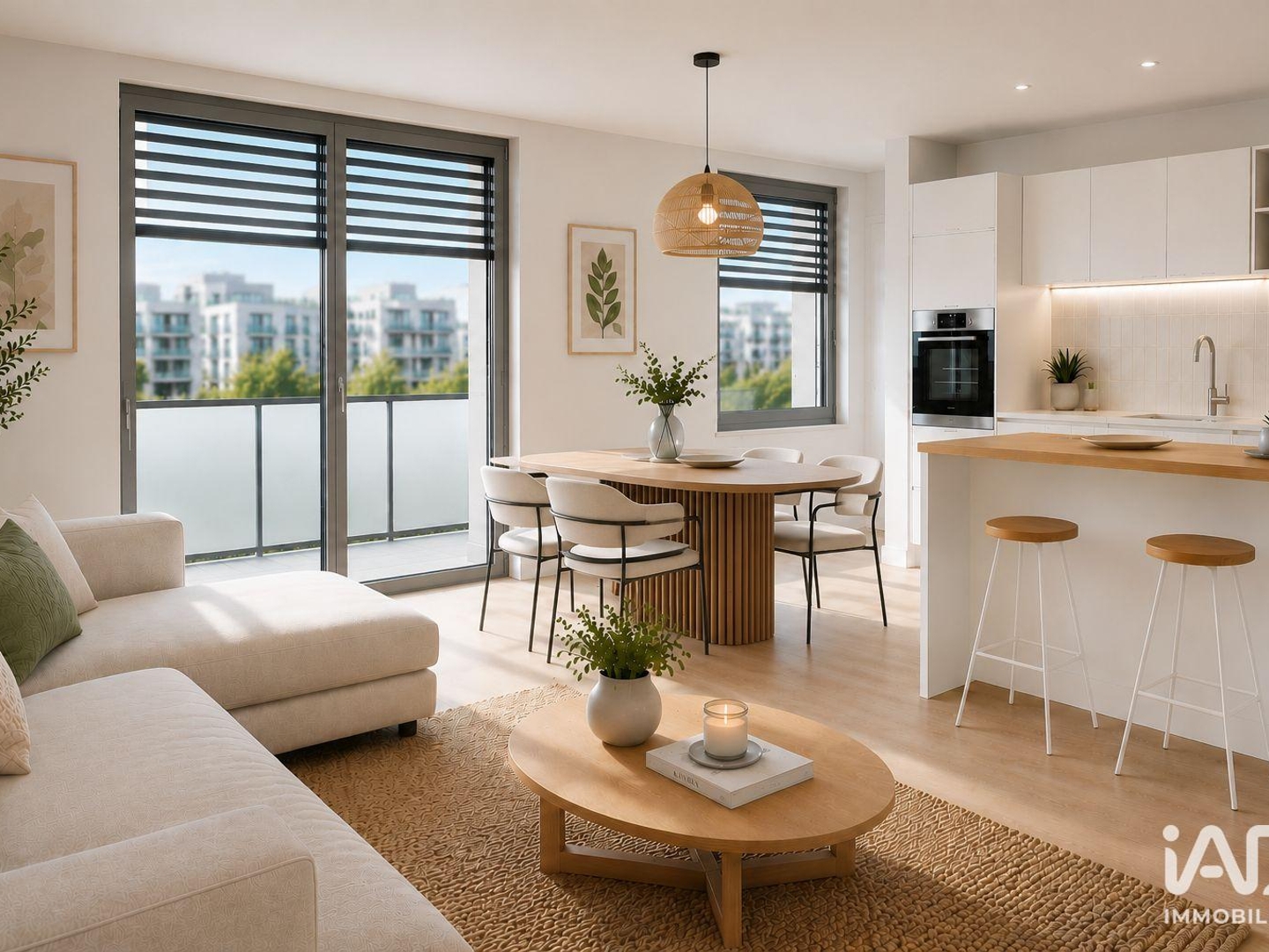 Appartement 3 pièces 65 m²