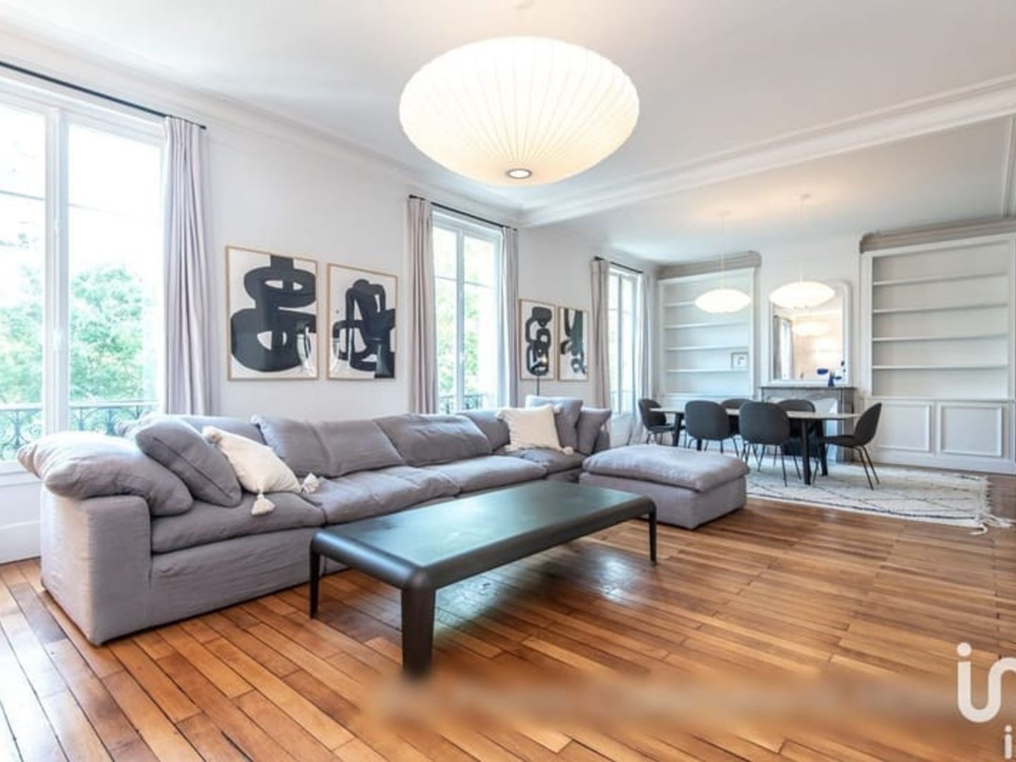 Appartement à vendre - 6 pièces - 127m2 - Paris 9e (75009)