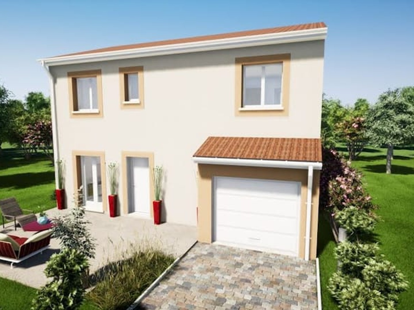 Maison à vendre - 5 pièces - 90m2 - Cervens (74550)