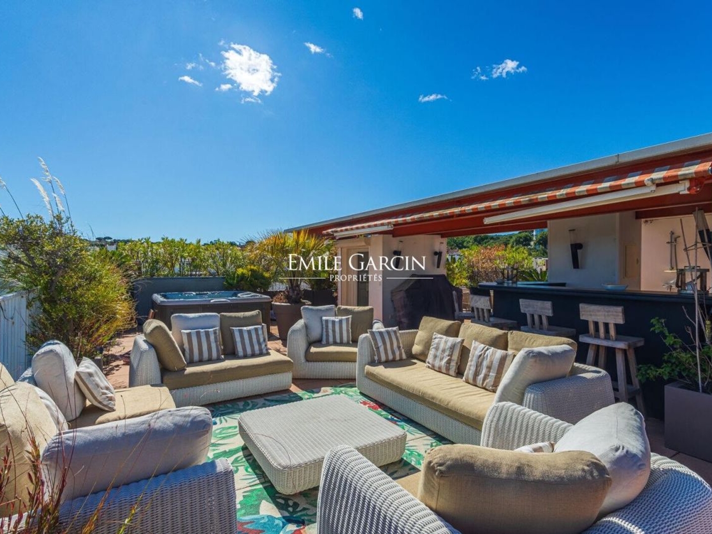 À vendre - Appartement à Saint-Tropez : vue mer exceptionnelle Roof top
