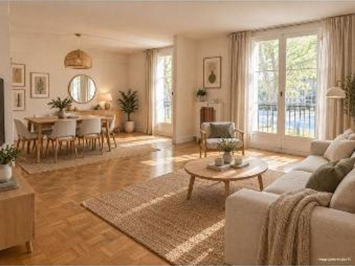 Appartement 5 pièces 124 m²