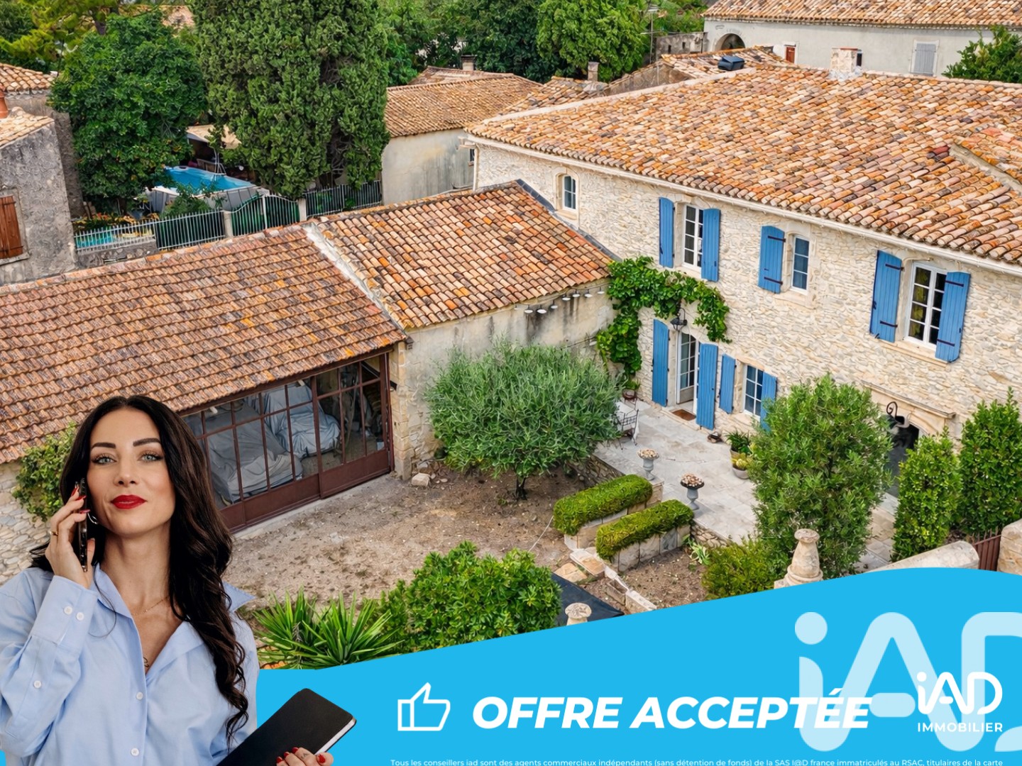 Maison à vendre - 6 pièces - 143m2 - Cabrières (30210)
