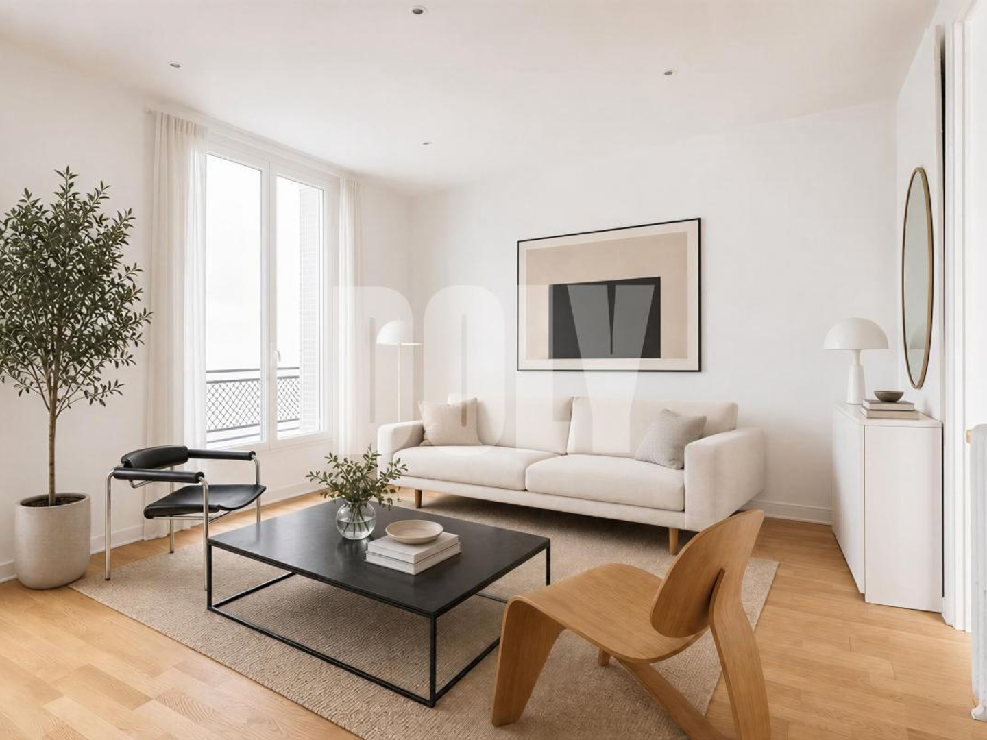 Vends appartement - 40 m² - 2 pièces, 1 chambre - Paris