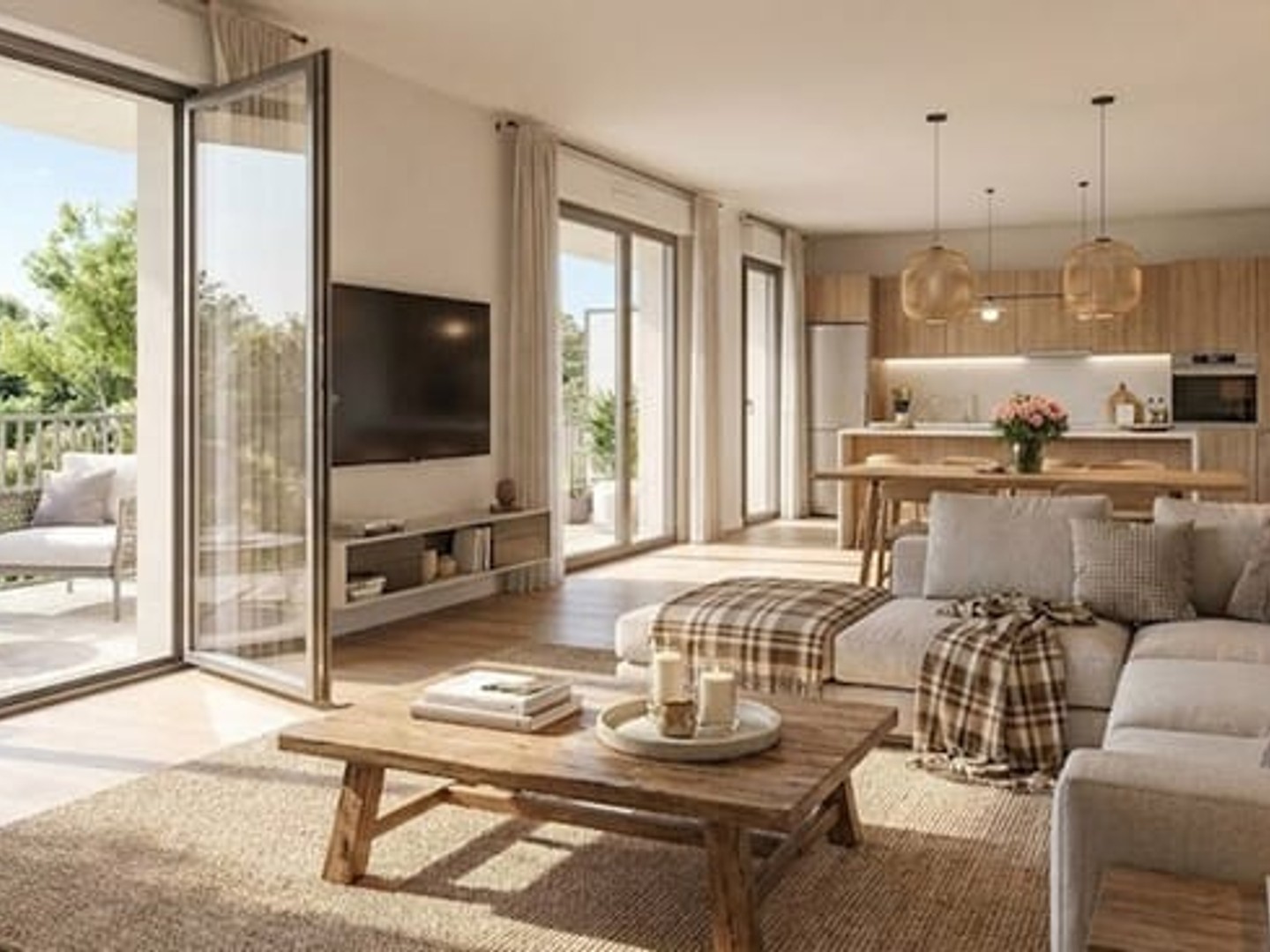 Appartement à vendre - 2 pièces - 39m2 - Saint-Martin-De-May (14320)