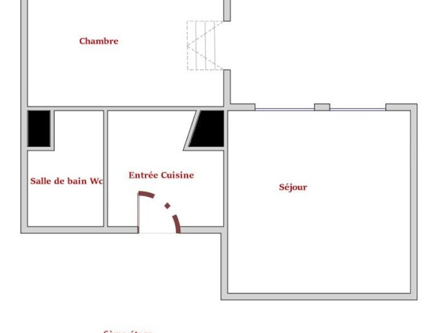 Appartement à vendre - 2 pièces - 37m2 - Paris 8e (75008)