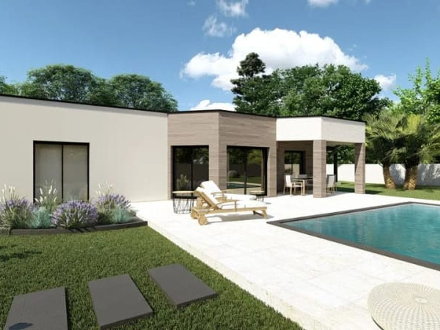 Maison neuve 4 pièces 107 m²