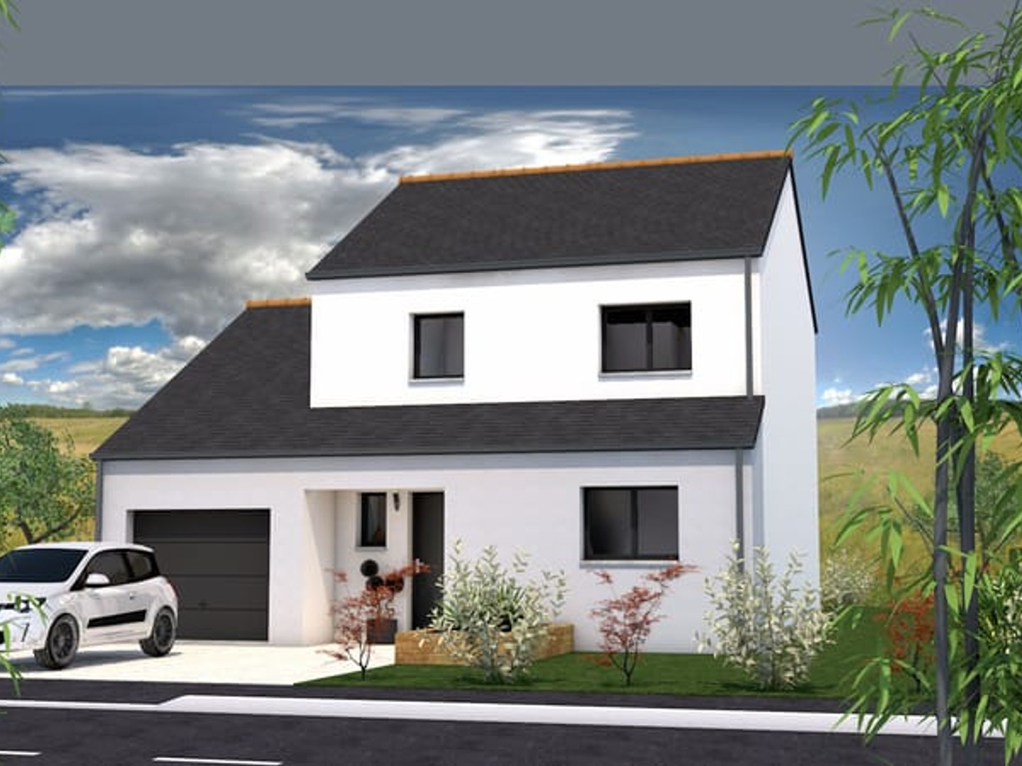 Maison à vendre - 5 pièces - 100m2 - Bréal-Sous-Montfort (35310)