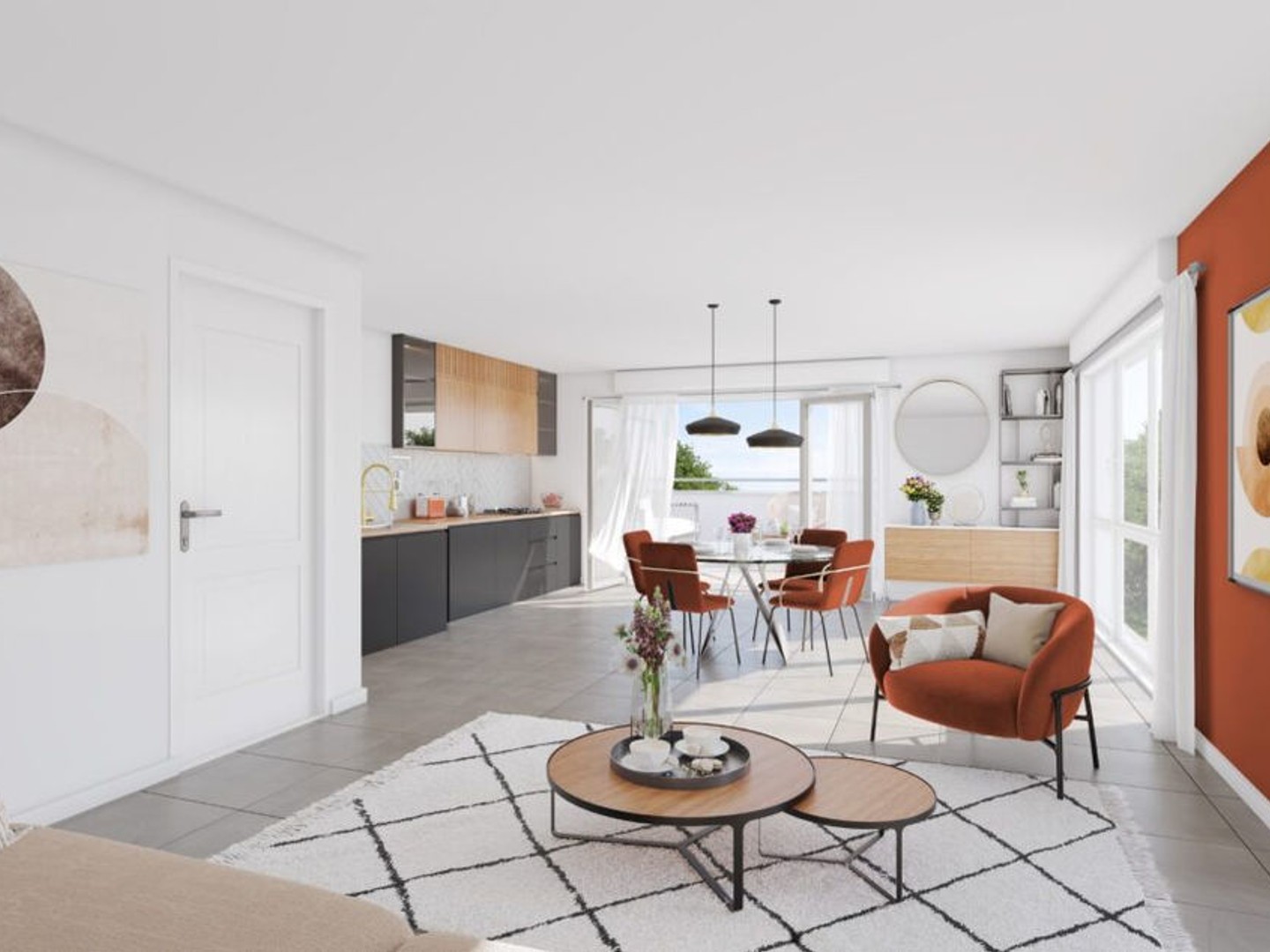 Appartement à vendre - 2 pièces - 47m2 - Ambilly (74100)