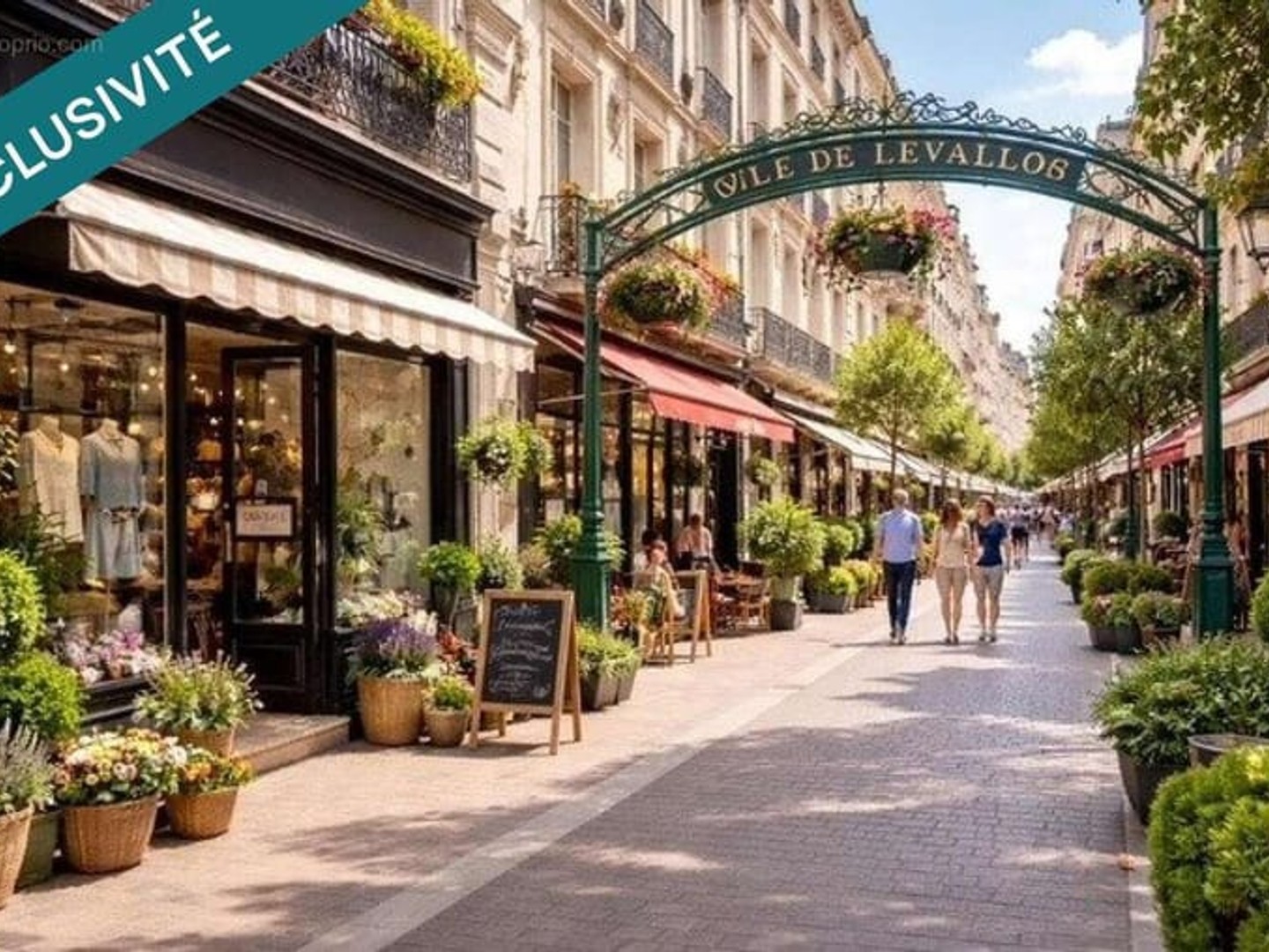 Magasin à vendre - 1 pièce - 50m2 - Levallois-Perret (92300)
