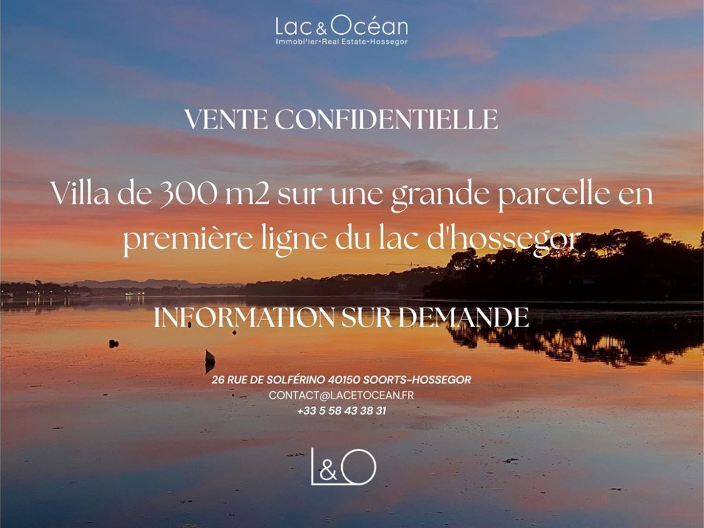 Vends propriété - 300 m² - 7 pièces - Hossegor 40150