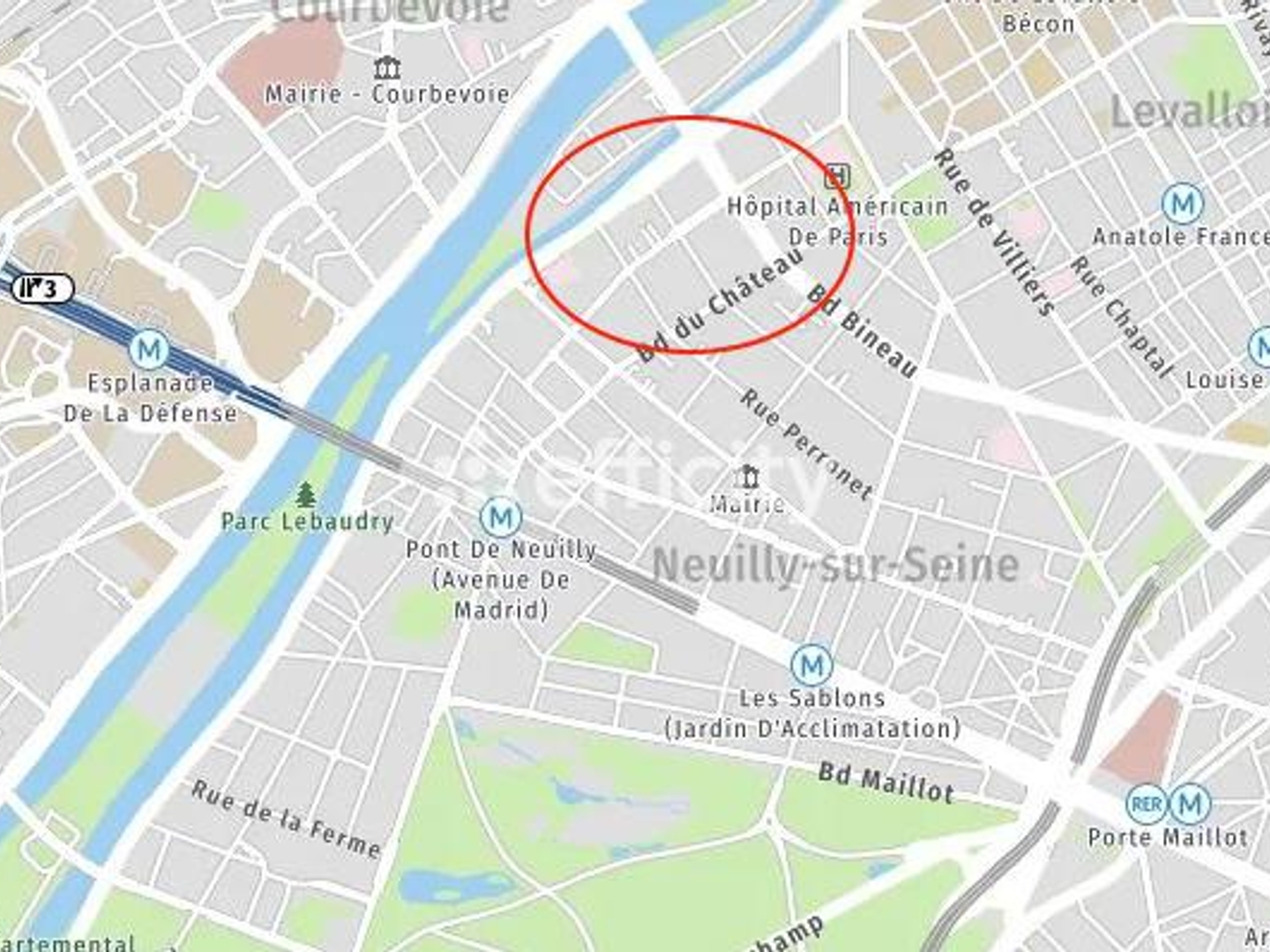 Appartement à vendre - 5 pièces - 125m2 - Neuilly-Sur-Seine (92200)