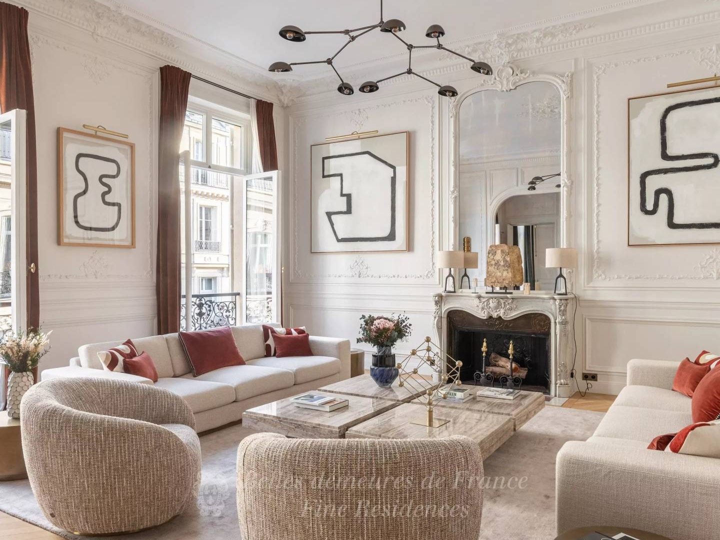 Appartement à vendre - 5 pièces - 197m2 - Paris 8e (75008)