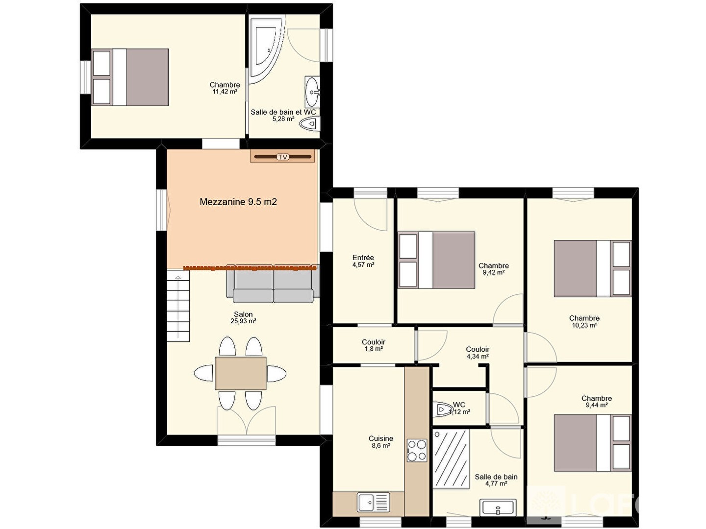 Maison à vendre - 6 pièces - 90m2 - Vitrolles (13127)