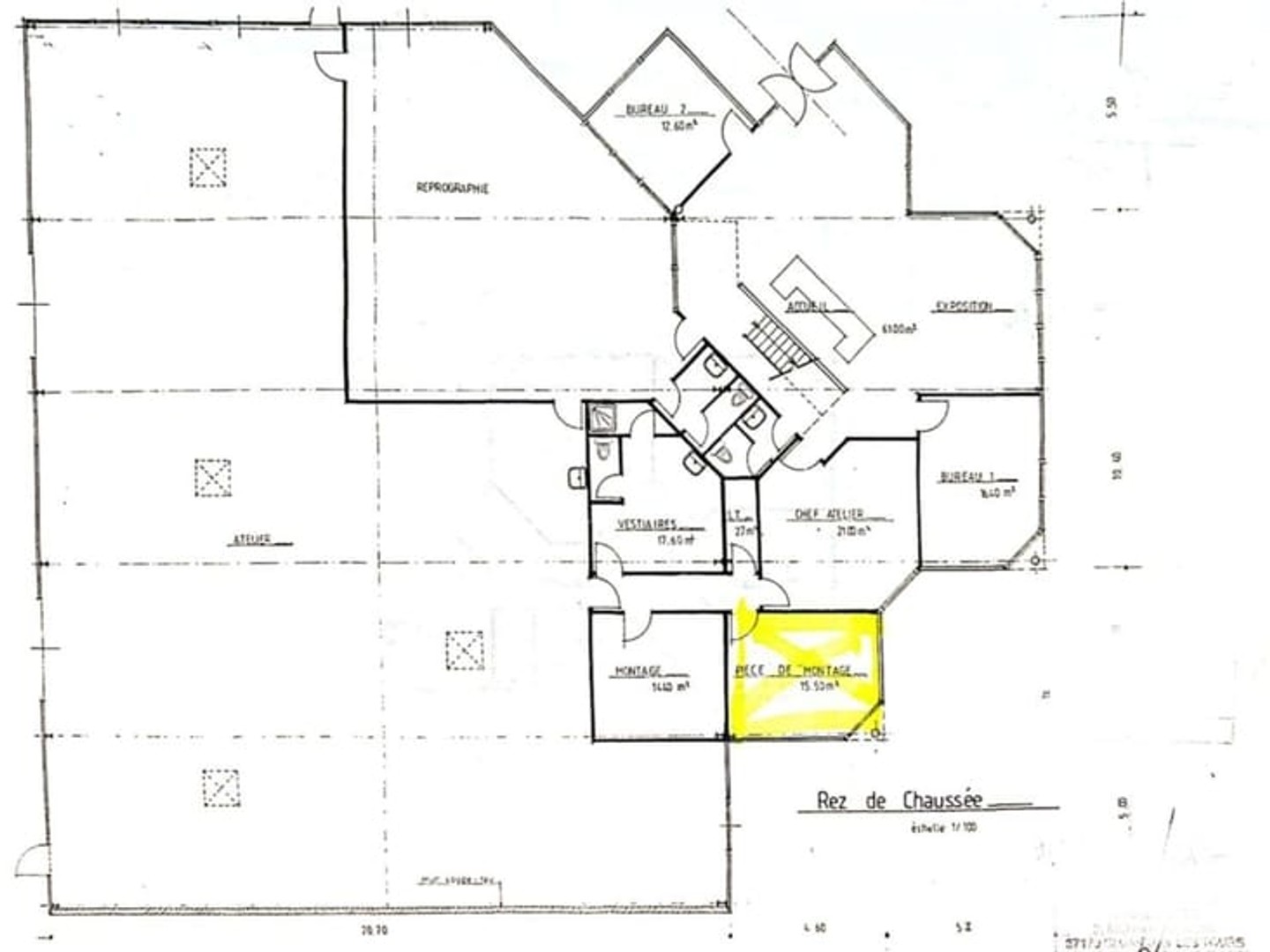 Immeuble à vendre - 1110m2 - Tours (37000)
