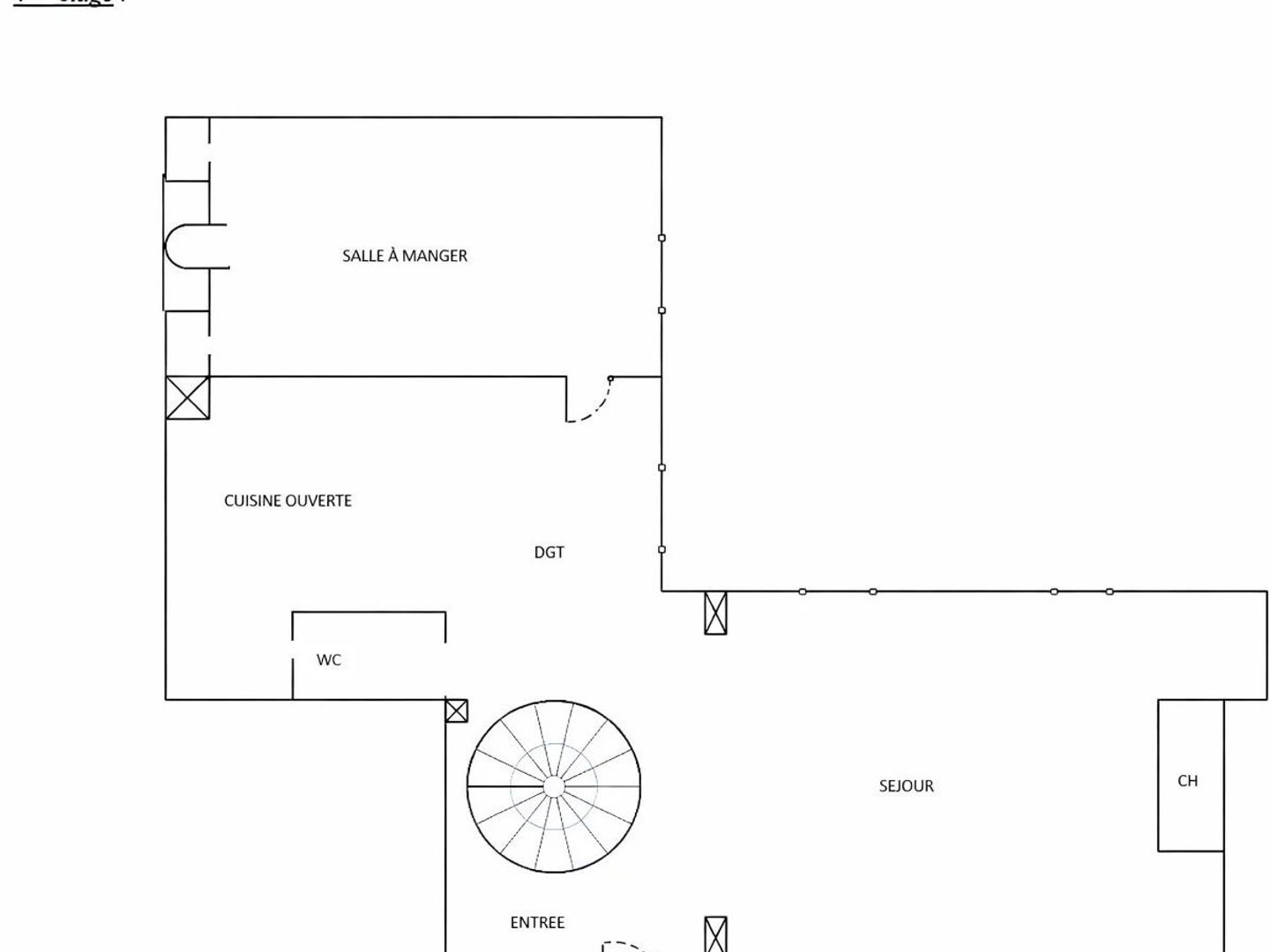 Appartement à vendre - 3 pièces - 55m2 - Paris 6e (75006)