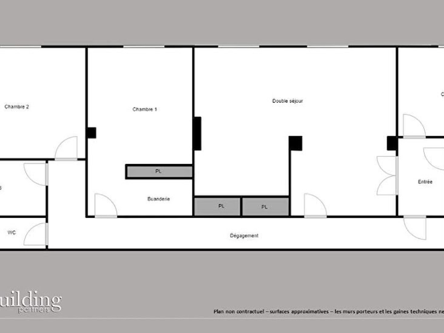 Appartement à vendre - 4 pièces - 81m2 - Levallois-Perret (92300)