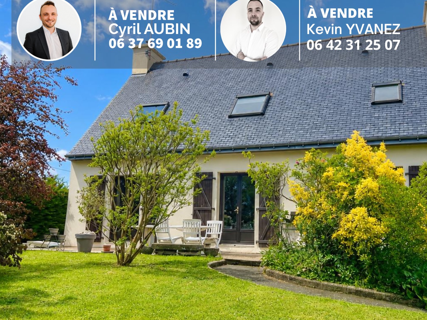 Maison à vendre - 7 pièces - 128m2 - Guer (56380)