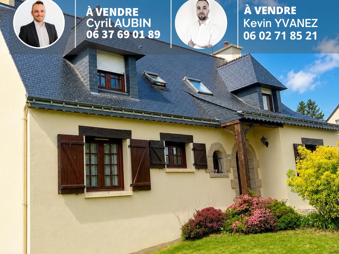 Maison à vendre - 7 pièces - 128m2 - Guer (56380)