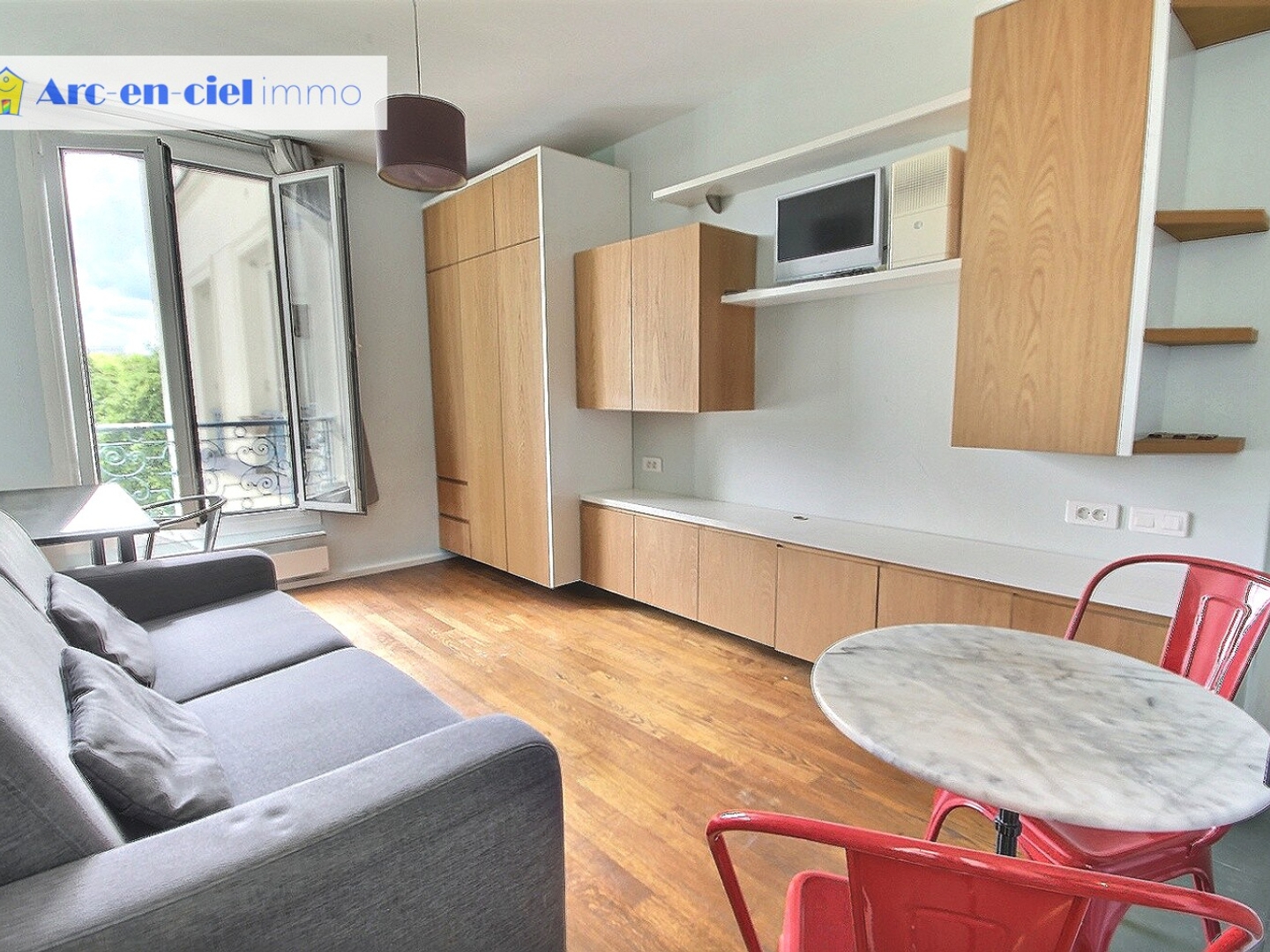 Appartement 1 pièce 19 m²