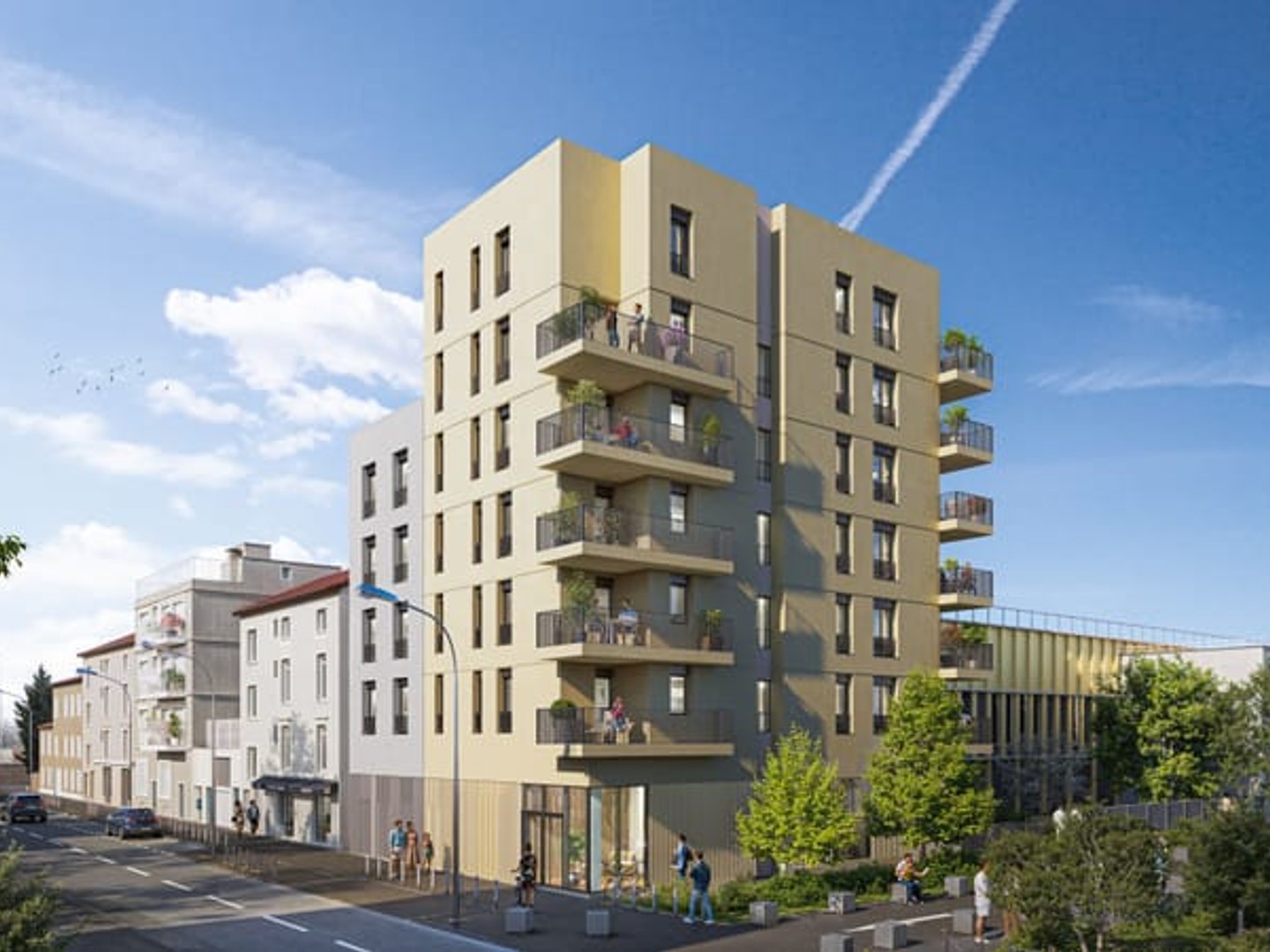 Appartement à vendre - 2 pièces - 53m2 - Lyon 7e (69007)
