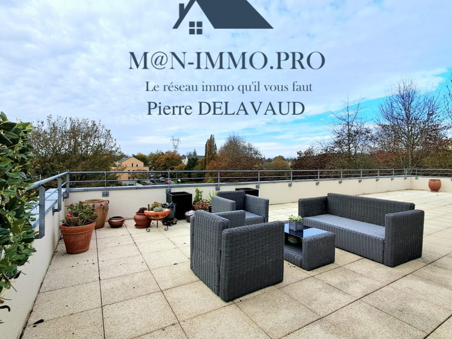 Appartement à vendre - 4 pièces - 82m2 - Vezin-Le-Coquet (35132)