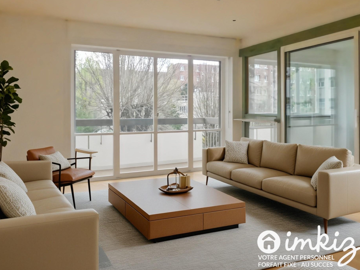Quartier Petit Ivry - PARC  privé - 5p - Balcon