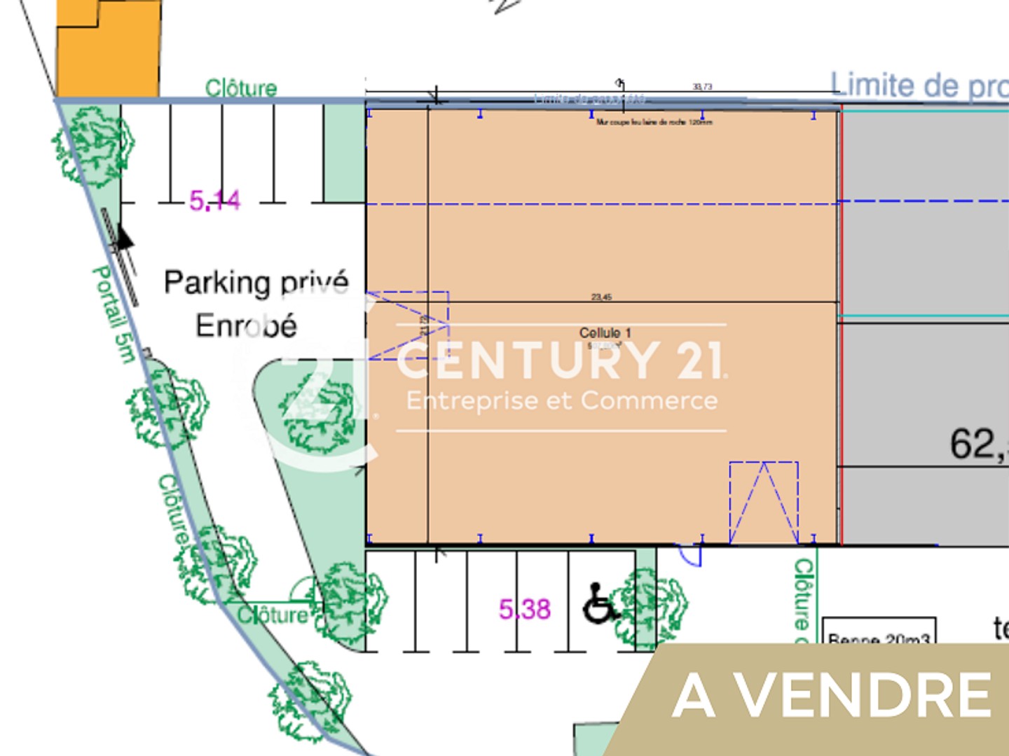 Locaux à vendre - 508m2 - Saint-Nazaire (44600)