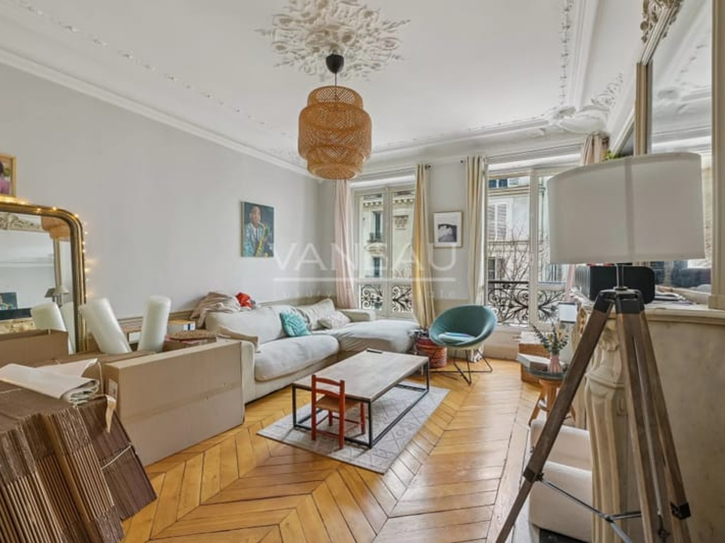 2 chambres + un bureau au 6e